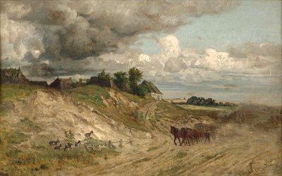 Opkomend onweer door Franz Bunke